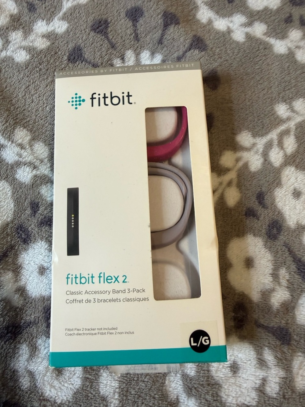 Fitbit Flex 2 Classic Accessory Band 2-Pack - Pink & Lilac